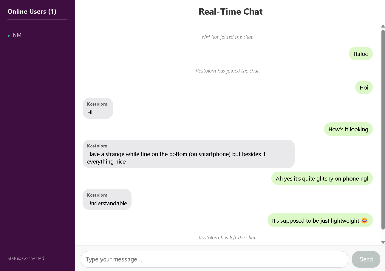 Real-Time Chat App